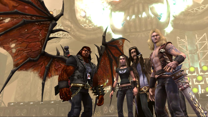 Illustration for article titled Brutal Legend: Battle of the Bands... With Axes... Real Axes